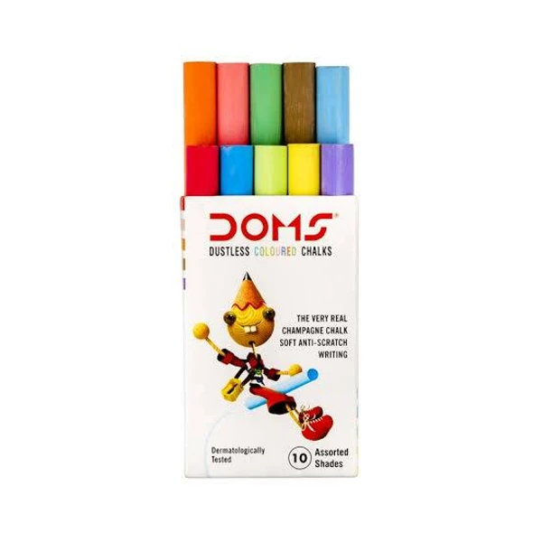 Dustless Colored Chalks 10N