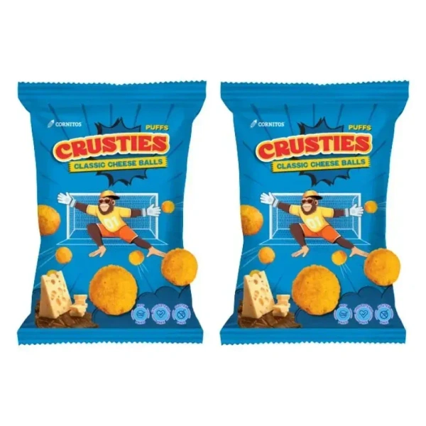 Cornitos Crusties Classic Cheese Balls 52g x2 (BUY 1, GET 1 FREE)