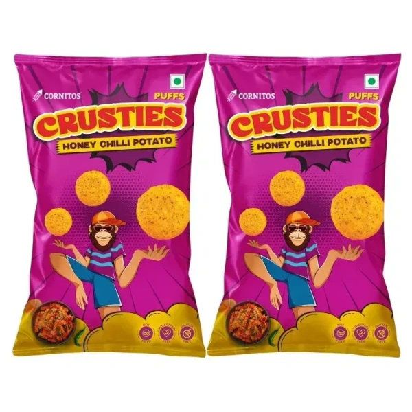 Cornitos Crusties Honey Chilli Potato 52g x2 (BUY 1, GET 1 FREE)