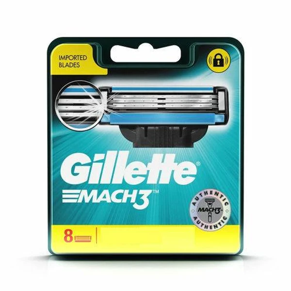 Gillette Mach3 Cartridge - 4 Blades