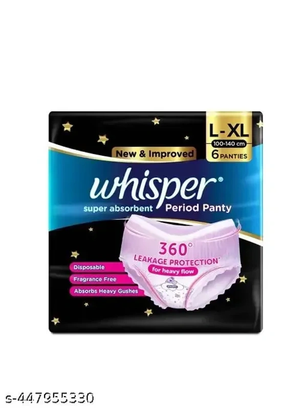 Whisper Period Panty 6N - L-XL