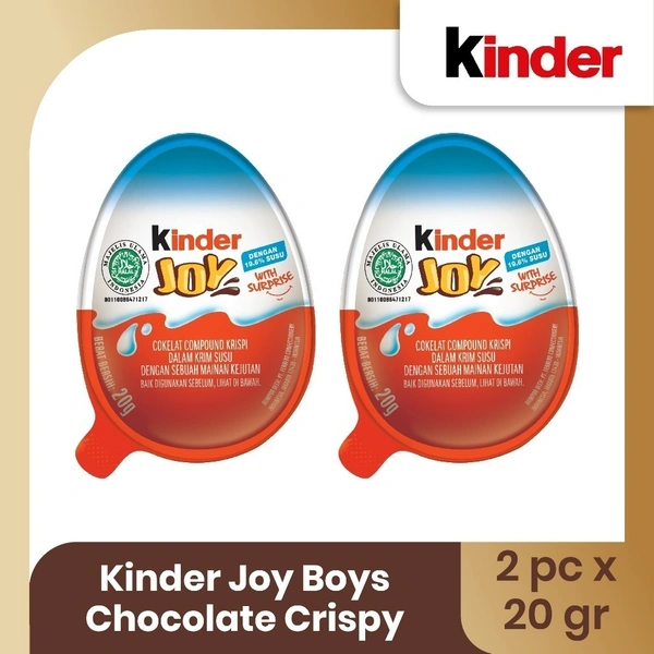 Kinder Joy Boys - 2 Pc