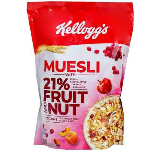 Kelloggs Muesli Fruit & Nuts - 500gm
