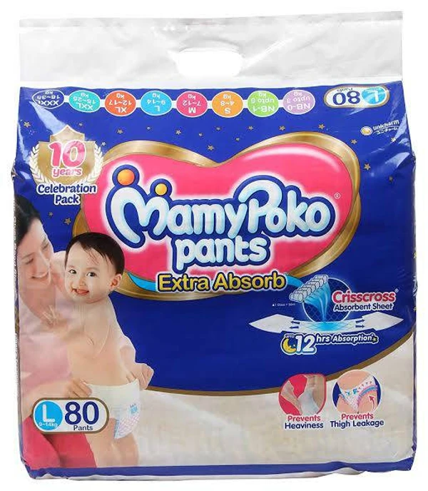 Mamy Poko Large - 36 Diapers