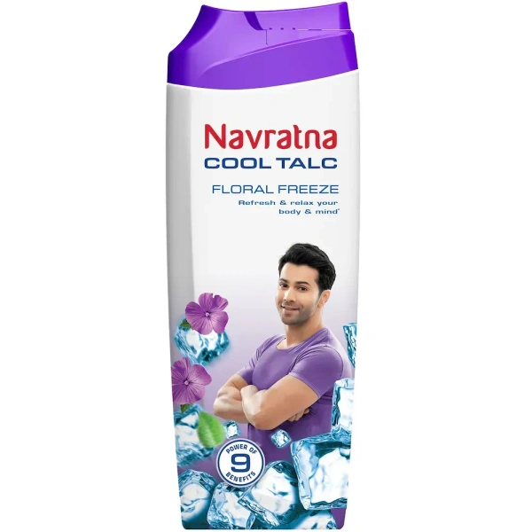 Navratna Cool Talc 400g - Floral