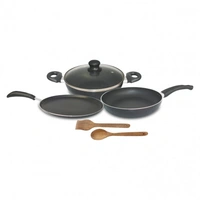 Sun Flame Non Stick Cookware 6pc Set
