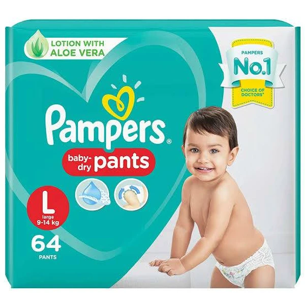 Pampers Large L - 6 Diapers