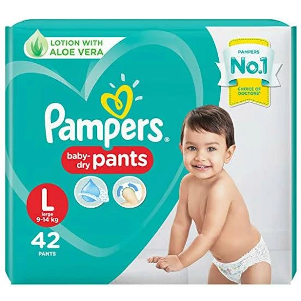 Pampers Large L - 40 Diapers