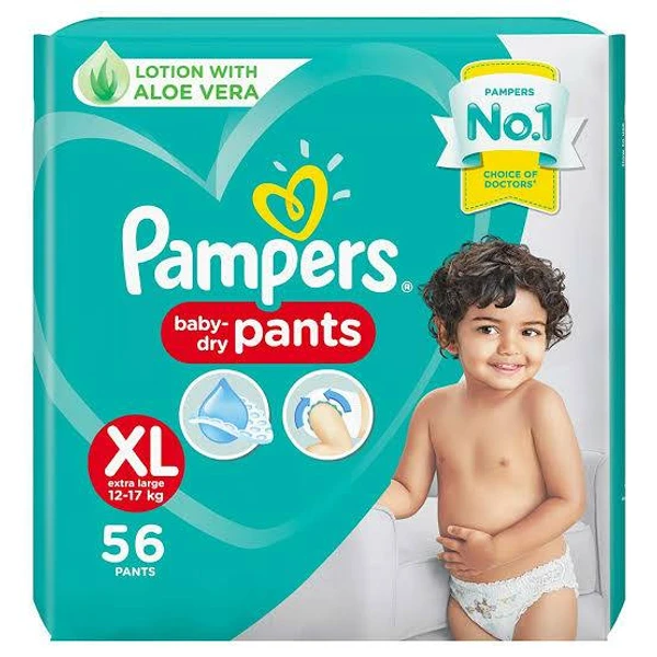 Pampers Extra Large XL - 7 Diapers