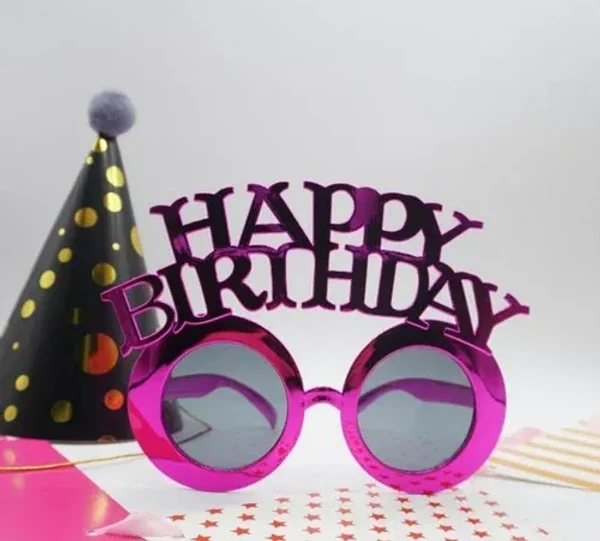 Funky Birthday Glasses
