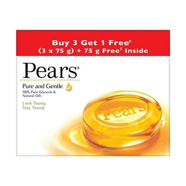 Pears Pure&Gentle 4x75g