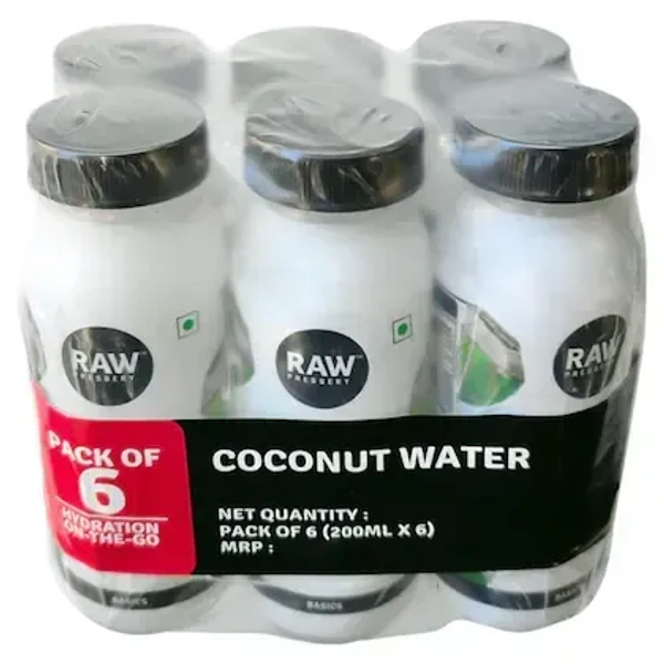 Raw Coconut Water 200ml x6