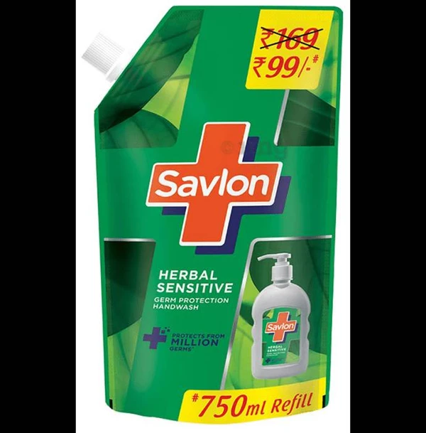 Savlon Herbal Sensitive Handwash 675ml