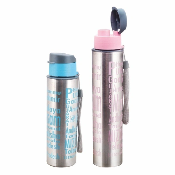 Stainless Steel Slim Trim Bottle 600ml