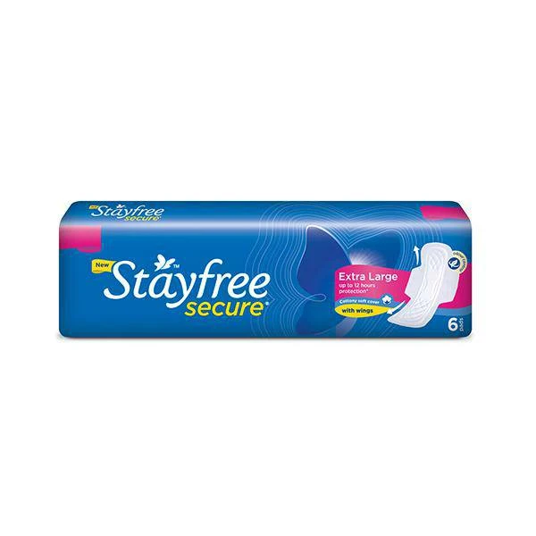 Stayfree Secure XL 6 Pads