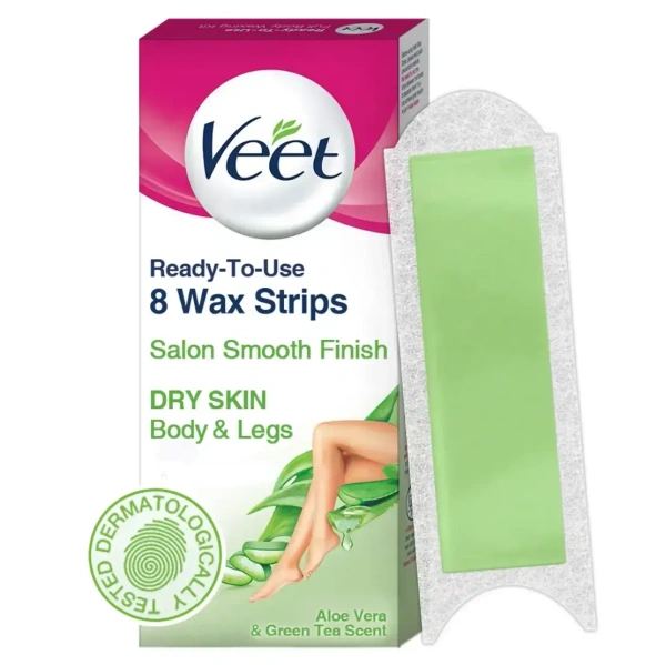 Veet Dry Skin Wax Strips 8n