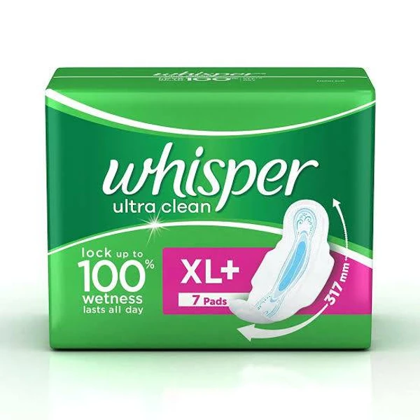 Whisper Ultra Clean XL+ 7 Pads