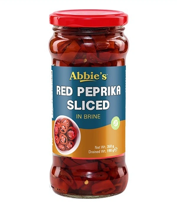 Abbie's Red Peprika Sliced