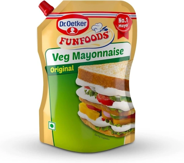 FunFoods Original Veg Mayo Spread - 1l
