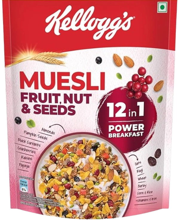 Kelloggs Muesli 12in1 F,N&S 500g