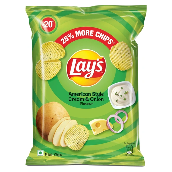 Cream n Onion Lays 