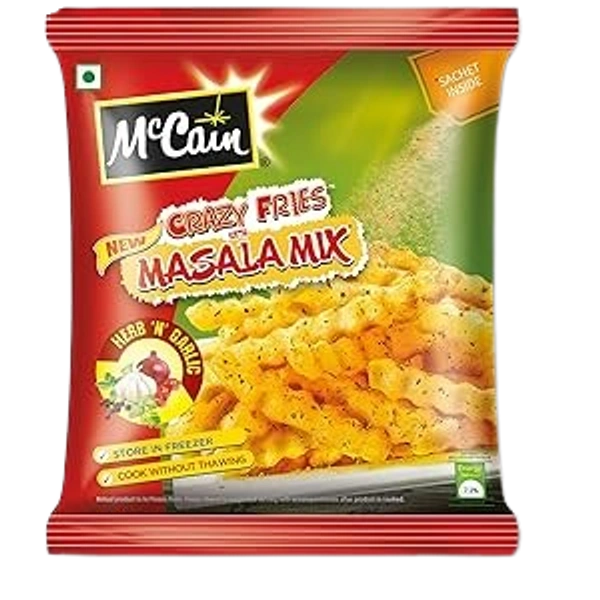 McCain Crazy Masala Fries 400g