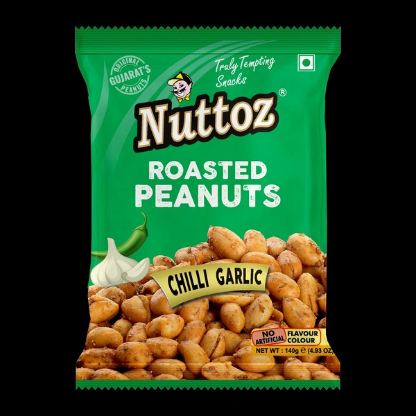 Chilli Garlic Peanuts Nuttoz