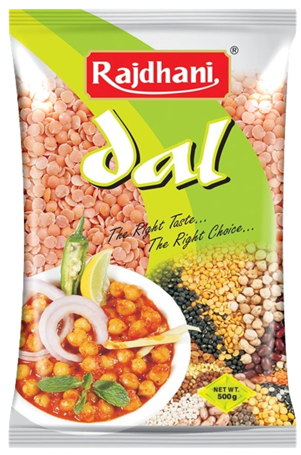 Rajdhani Lal Masoor Split 500g
