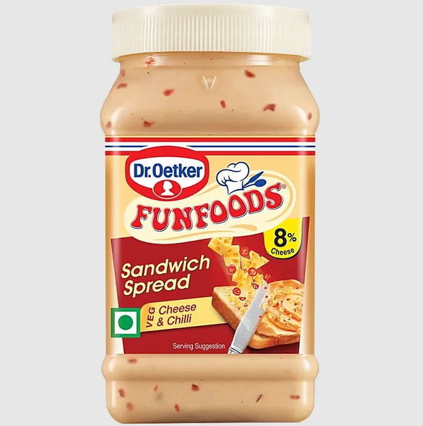 FunFoods Veg Cheese & Chilli Spread