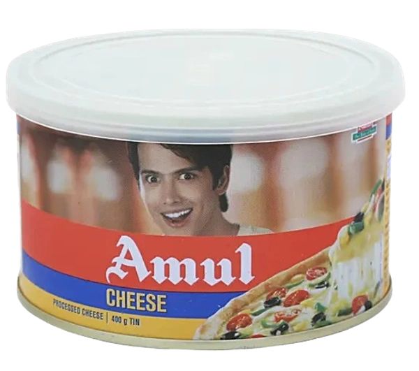 Amul Proccesed Cheese 400gm tin 