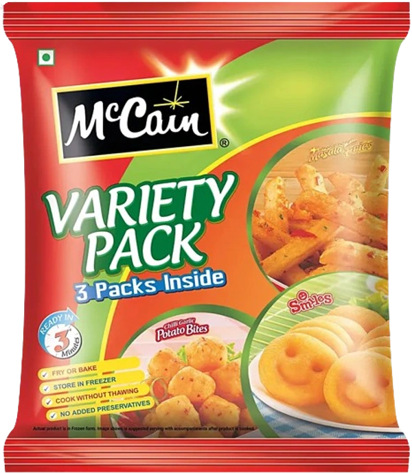 McCain Variety Pack 550g