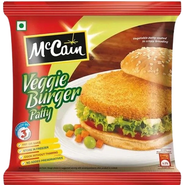 McCain Veggie Burger Patty 360g