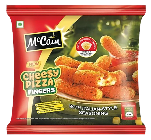 McCain Cheesy Pizza Fingers 250g