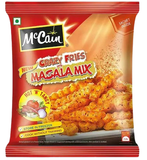 McCain Crazy Masala Fries 400g