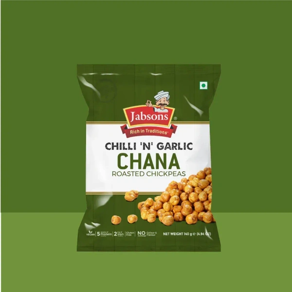 Chilli n Garlic Chana Jabsons