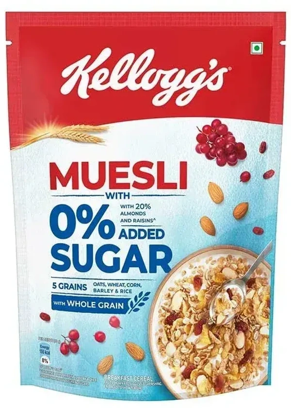 Kelloggs Muesli 0%sugar 500g