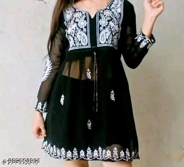 Classic Feminine Women Tops & Tunics - Black, S  M  L XL XXL