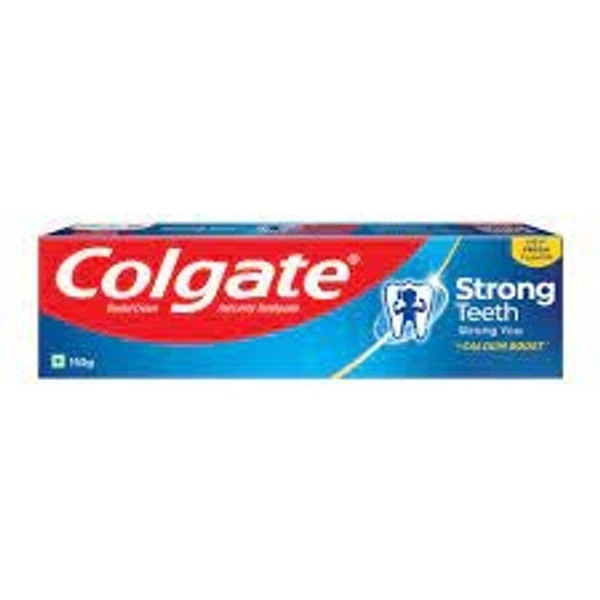 COLGATE STRONG TEETH 200 GM - 200GM WHITE, WHITE