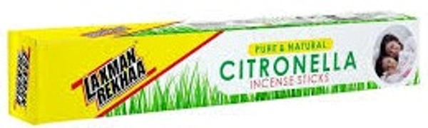 LAXMAN REKHA CITRONELA  MPSQUITO STICKS - LONG STICKS, PACK   OF 12