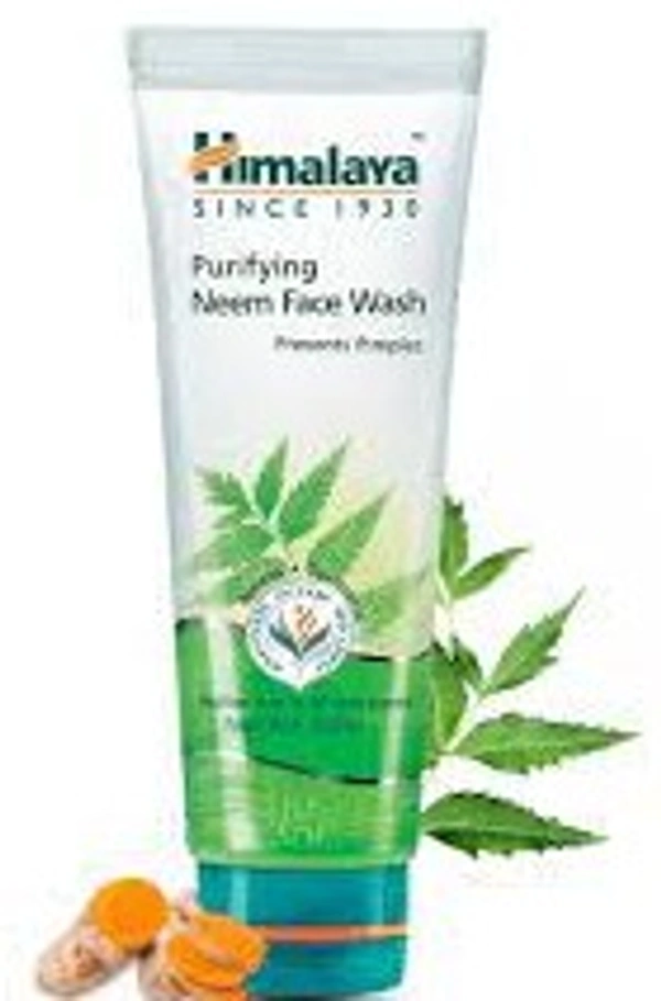 HIMALYA NEEM FACE WASH - 50 ML, Green