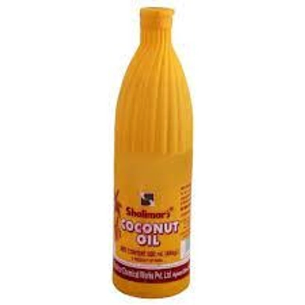 SHALIMAR COCOUNUT OIL 500ML - 500 GM, Yellow