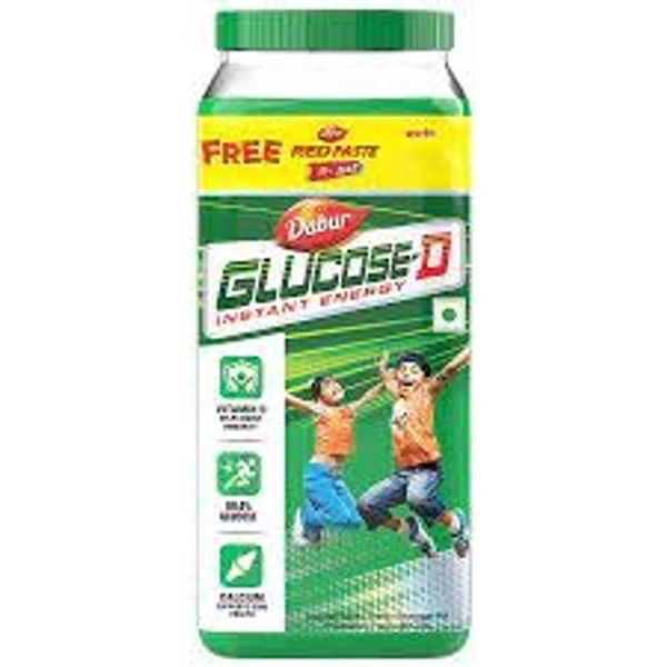 GLUCOSE D FREE  DABAUR PASTE - Green, 1 KG WITH 200GM RED PASTE