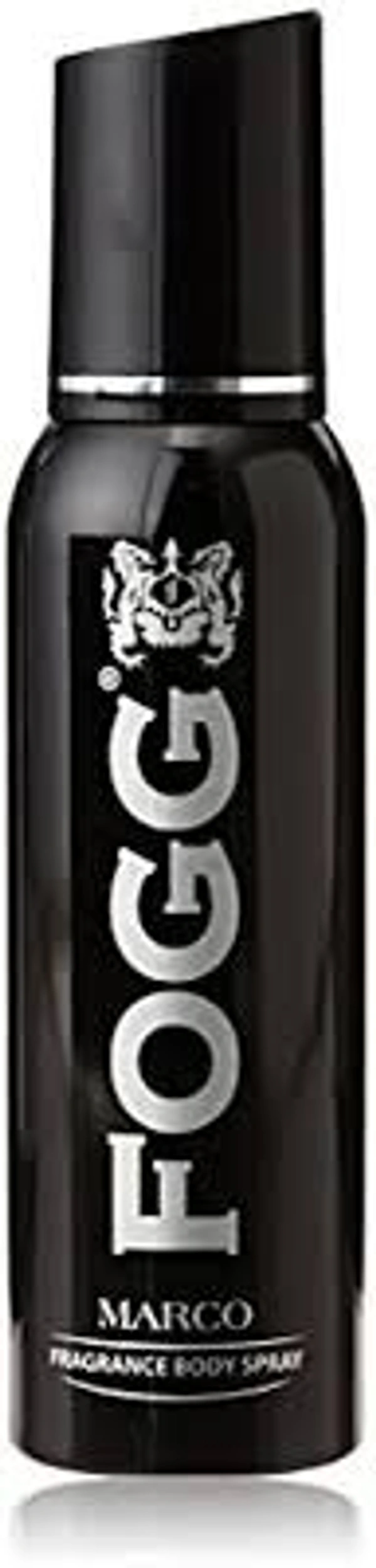 FOGG ROYAL BLACK BODY SPRAY - 120 ML, BLACK