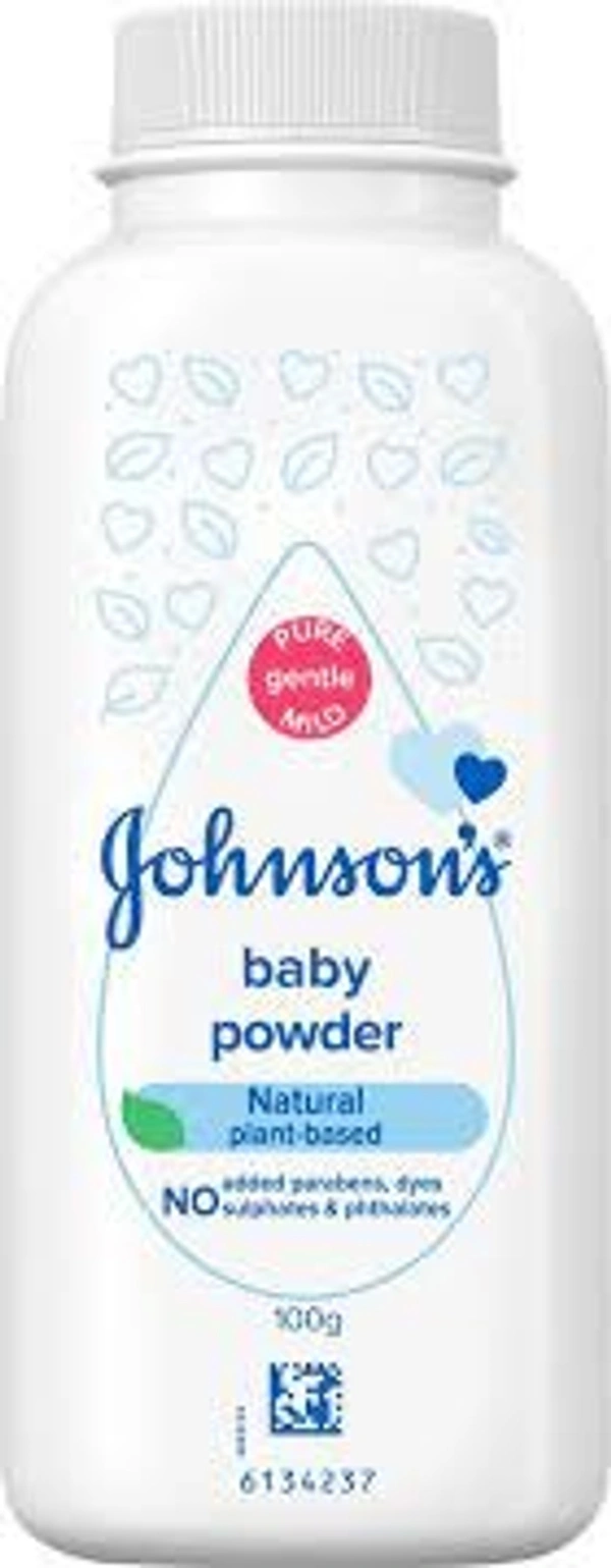 JOHNSON BABY POWDER - 100 GM, WHITE