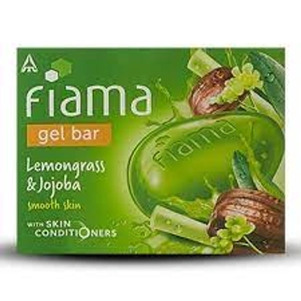 FIAME LEMONGRASS AND JOJOBA  GEL BAR 75 GM - 75 GM, GREEN