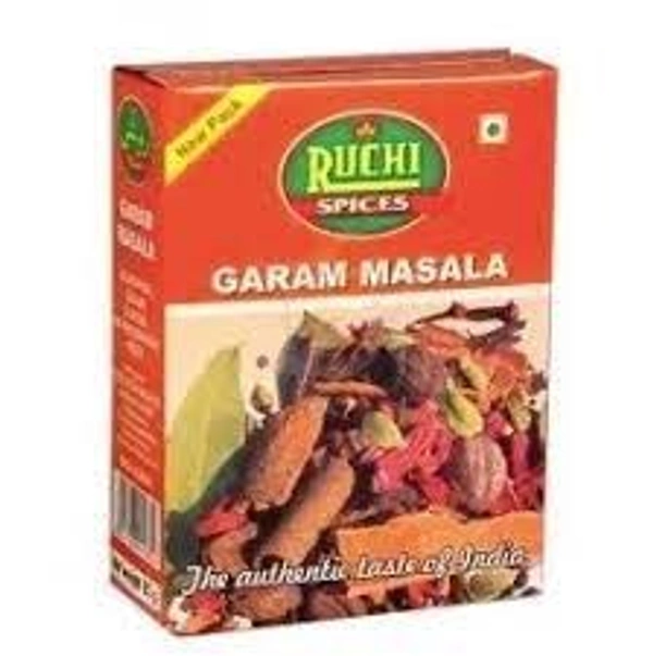 RUCHI GARAM MASALA  50 GM GM PACK - 25 GM PACK, RED