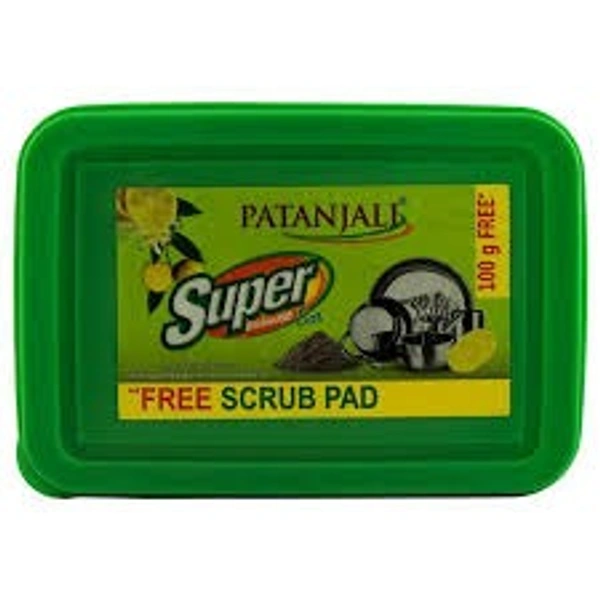 PATTANJALI DISH WASH 600GM BAR - 600 GM