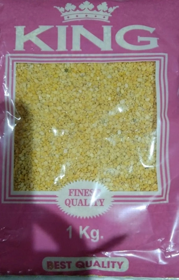 MUNG DAL 1 KG POUCH - 1 KG, YELLOW