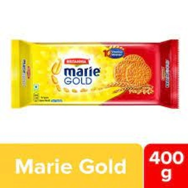 MARIE GOLD 400 GM BISCUITS - 400 GM, YELLOW