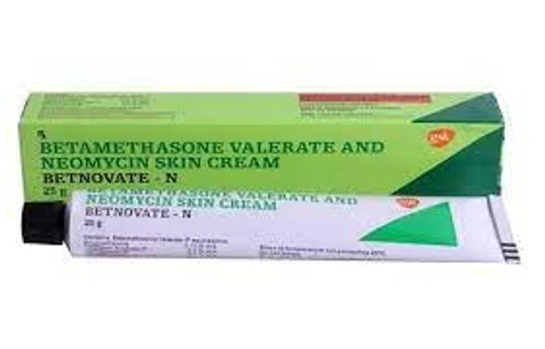 BETNOVATE N SKIN CREAM 25 GM - 25 GM TUBE, GREEN